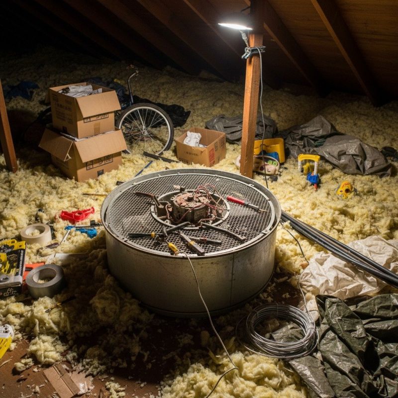 Attic Insulation Replacement